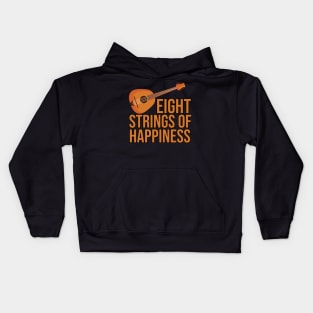 Mandolin Instrument Kids Hoodie